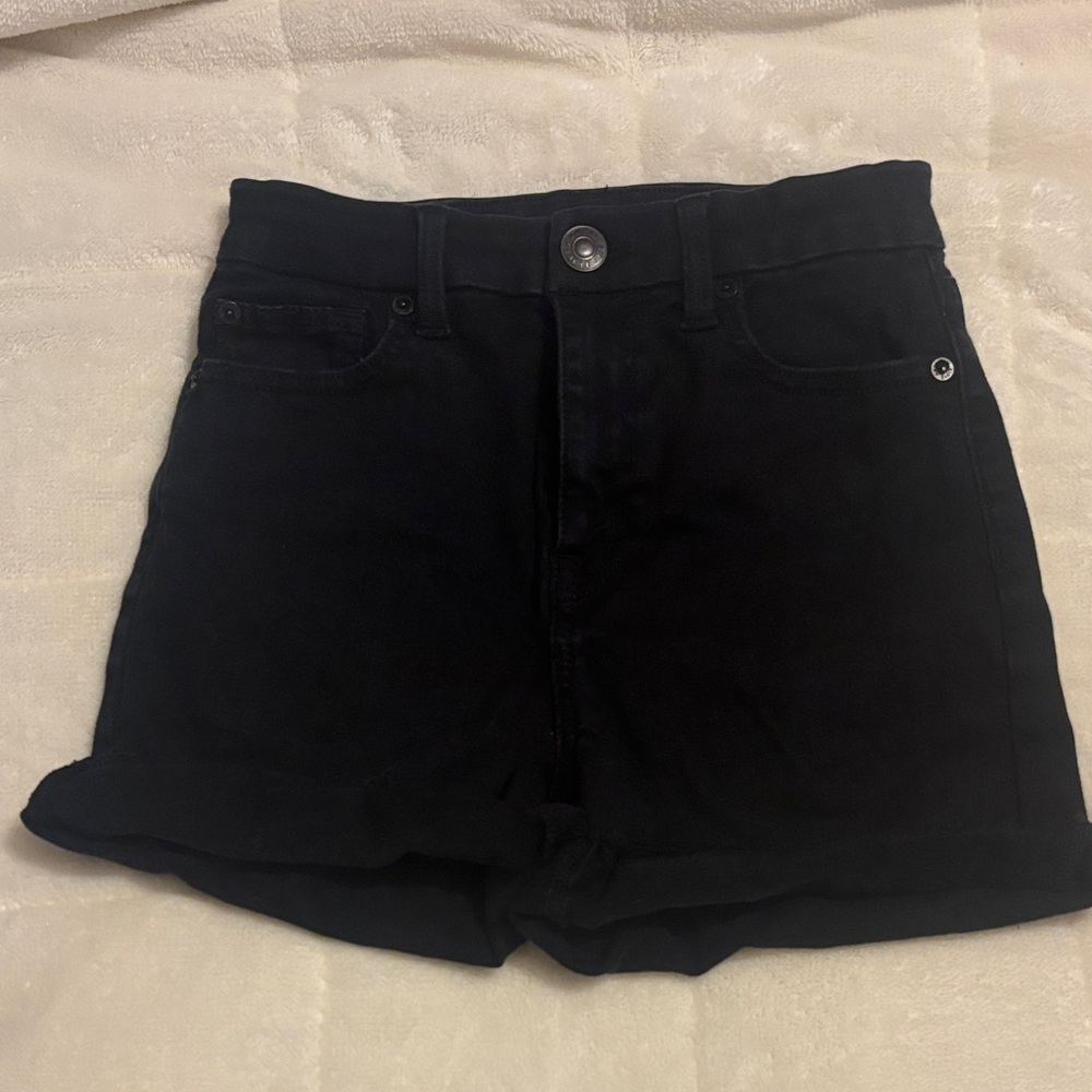 American Eagle Outfitters Black Jean Shorts
